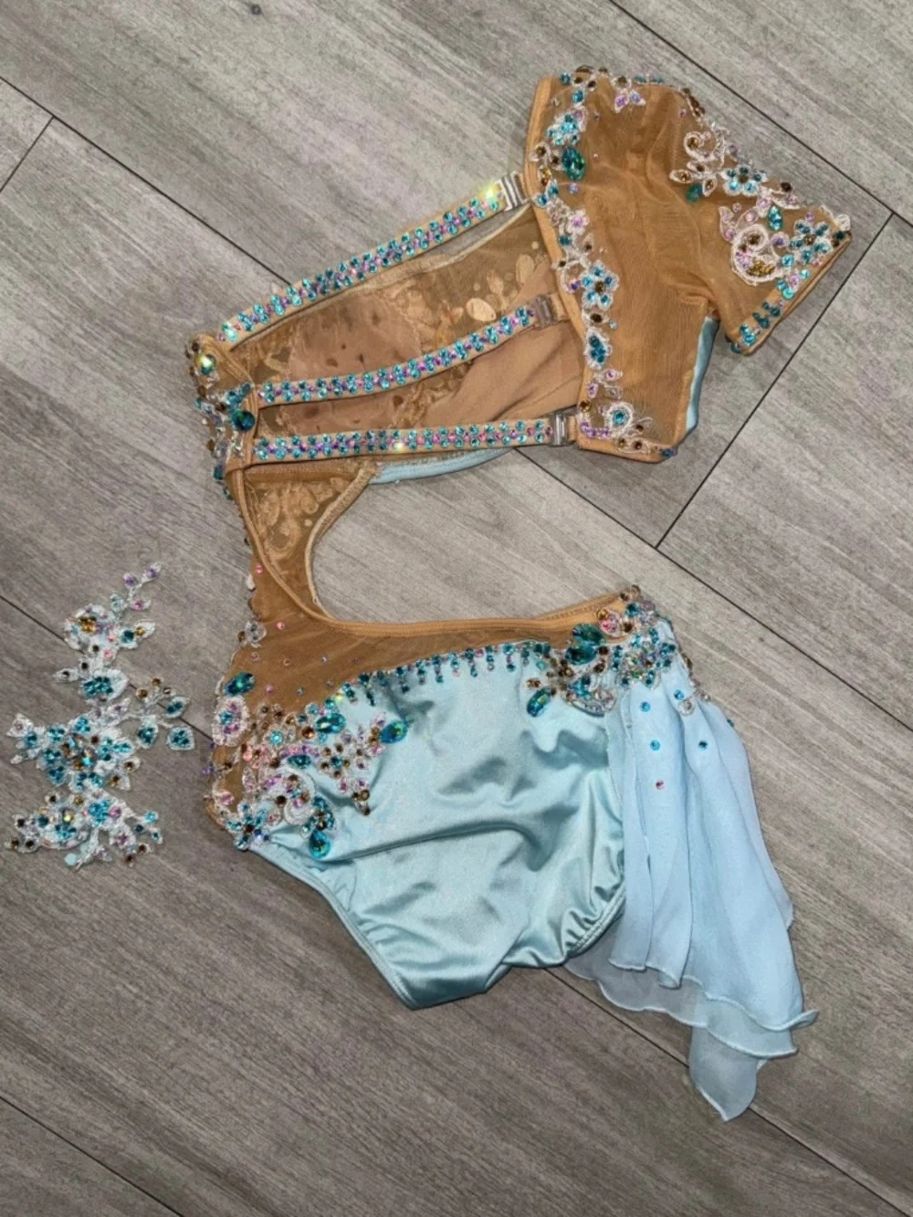 Dance costume CUSTOM MADE kids size medium